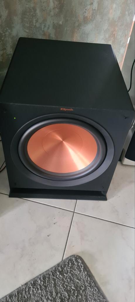 Klipsch R-115SW Subwoofer - Zo goed als nieuw!, Audio, Tv en Foto, Luidsprekers, Zo goed als nieuw, Subwoofer, 120 watt of meer