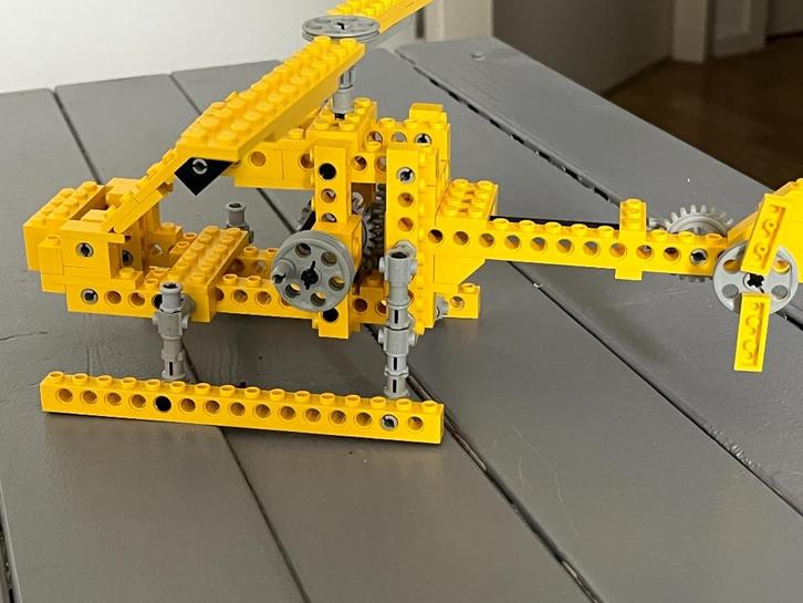 LEGO Technic Helikopter – Vintage model met werkende rotor, Kinderen en Baby's, Speelgoed | Duplo en Lego, Gebruikt, Lego, Complete set