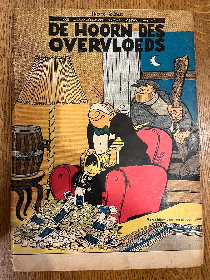 Strip Nero - De hoorn des overvloeds - Marc Sleen, Verzamelen, Film en Tv, Zo goed als nieuw, Overige typen, Verzenden
