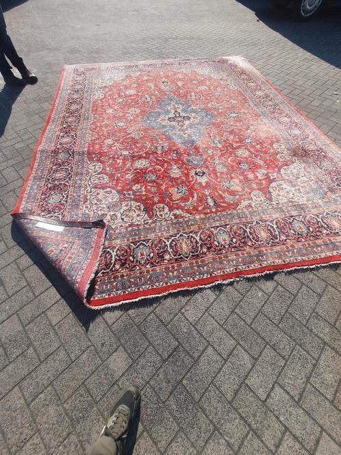 Handgeknoopte Perzische Old Sarouk tapijt (Iran), Huis en Inrichting, Stoffering | Tapijten en Kleden, Gebruikt, 200 cm of meer