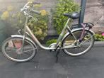 Moederfiets, lage instap breed stuur 3 versnellingen, Fietsen en Brommers, Fietsen | Dames | Moederfietsen, Gebruikt, 0 zitjes