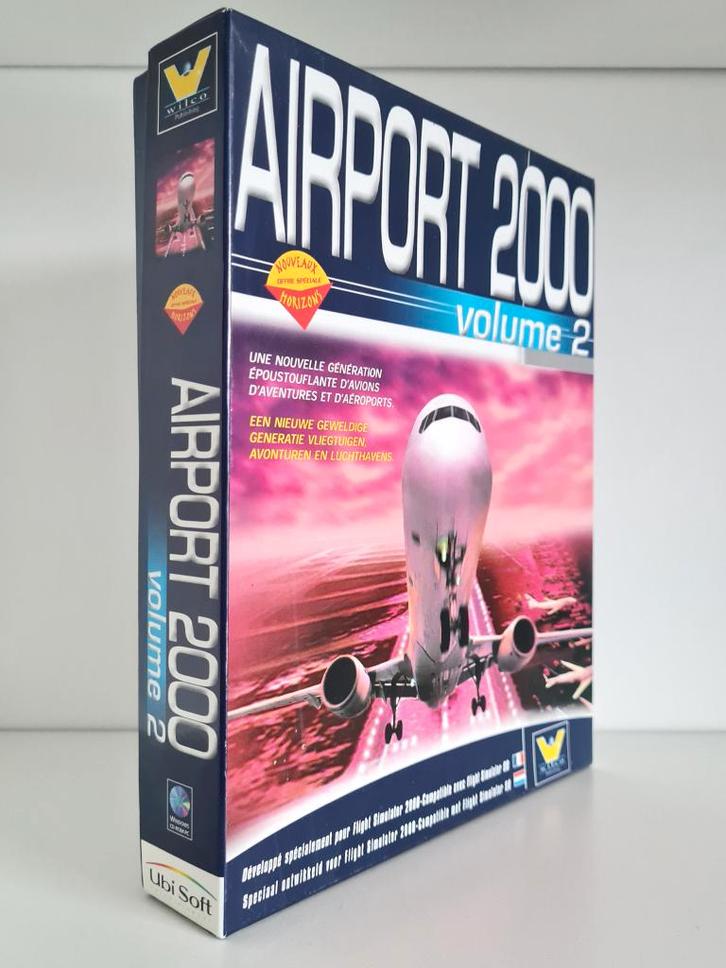 Airport 2000 volume 2 - PC Big Box, Spelcomputers en Games, Games | Pc, Zo goed als nieuw, Simulatie, 1 speler, Vanaf 3 jaar, Ophalen of Verzenden
