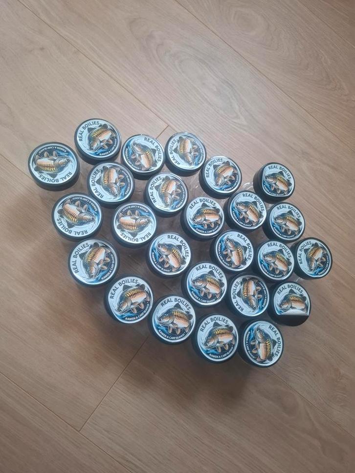 Boilie Potjes - Lege Bewaarpotjes, Watersport en Boten, Hengelsport | Karpervissen, Zo goed als nieuw, Overige typen, Ophalen of Verzenden