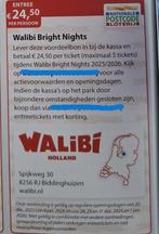Walibi Bright Nights kortingsbon, Tickets en Kaartjes, Recreatie | Pretparken en Attractieparken, Drie personen of meer, Kortingskaart