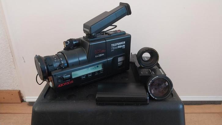 Telefunken VideoMovie 2892 videocamera VHS-C camcorder, Audio, Tv en Foto, Videocamera's Analoog, Camera, Overige soorten, Ophalen of Verzenden