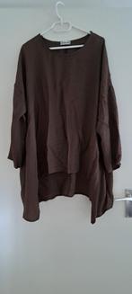 Bruine tuniek, Ophalen of Verzenden, Zo goed als nieuw, Maat 46/48 (XL) of groter, Bruin