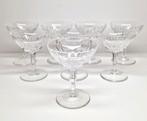 Glasfabriek Leerdam kristal 8 Rubato cocktailglazen, 1952., Antiek en Kunst, Ophalen of Verzenden