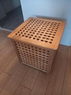 Ikea bijzettafel of opbergkist, Minder dan 55 cm, Vierkant, Zo goed als nieuw, Ophalen