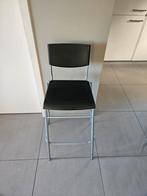 Barkruk STIG Ikea zwart, 60 tot 90 cm, Ophalen of Verzenden, Zo goed als nieuw, 1 kruk