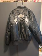 Bomberjack Maat M - 100% Hardcore, Ophalen, Zo goed als nieuw, Maat 48/50 (M), Zwart