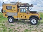 Land Rover Defender 110 Camper - 1984 - Links gestuurd - NAP, Auto's, 2500 cc, Stof, Land Rover, Bedrijf