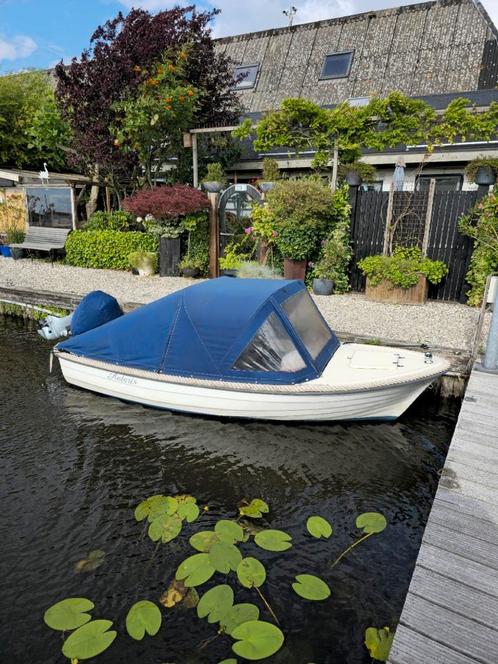 Antaris sloep 4.00 Meter- Honda 10PK ZGAN, Watersport en Boten, Sloepen, Zo goed als nieuw, Tot 10 pk, 3 tot 6 meter, Buitenboordmotor
