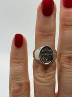 A62 Prachtige zilvern Claddagh ring maat 16,25, Ophalen of Verzenden, Kleiner dan 17, X, Dame