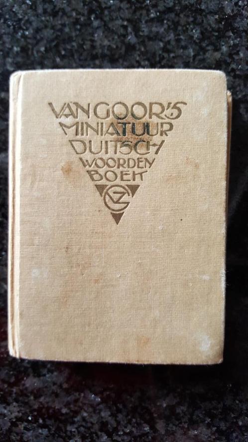 Oud woordenboek Duits, Antiek en Kunst, Curiosa en Brocante, Ophalen