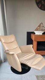 Prominent Frans Molenaar sta op stoel maat medium, Huis en Inrichting, Fauteuils, Ophalen, Minder dan 75 cm, Leer, Zo goed als nieuw