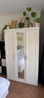 IKEA Kast SONGESAND wit, Huis en Inrichting, Ophalen, Overige materialen, 100 tot 150 cm, Met hangruimte