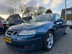 Saab 9-3 Sport Sedan 1.8t Vector Automaat 150pk,Apk 19/10/26, Auto's, 1998 cc, 4 cilinders, Blauw, Leder en Stof