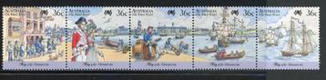 Australie- 1987- serie / strook  = motief Schepen & Vogels  beschikbaar voor biedingen