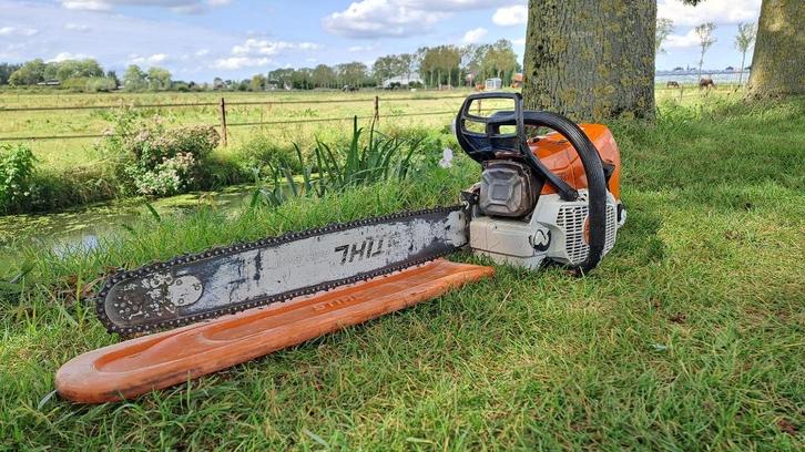 Stihl ms 661 C-M benzine kettingzaag met 63 cm blad., Tuin en Terras, Hand-tuingereedschap, Gebruikt, Ophalen of Verzenden