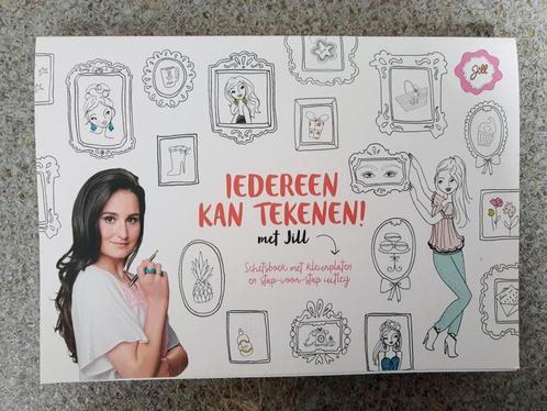 Iedereen kan tekenen met Jill, Hobby en Vrije tijd, Tekenen, Nieuw, Papier, Schets- of Tekenboek, Ophalen of Verzenden