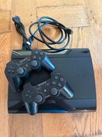 Playstation 3 met 2 controllers, Spelcomputers en Games, Spelcomputers | Sony PlayStation 3, Ophalen, Gebruikt, Met 2 controllers