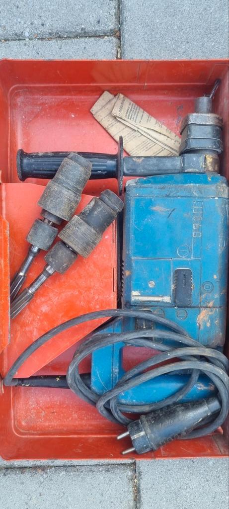 Bosch Boorhamer 4/25-2DS, inclusief 2 3DS boorkoppen, Doe-het-zelf en Verbouw, Gereedschap | Boormachines, Gebruikt, Boor- en/of Breekhamer