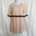 Sportieve beige jurk mt L, ., Beige, Maat 42/44 (L), Ophalen of Verzenden