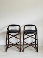 Vintage barkrukken boho wabisabi jaren 70, Ophalen, 60 tot 90 cm, Zo goed als nieuw, Nvt