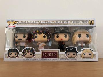 Funko Pop! Rocks Queen I Want To Break Free 4-Pack beschikbaar voor biedingen