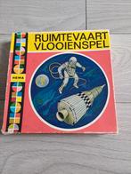 Vintage jaren 60 ruimtevaart HEMA vlooienspel zeldzaam, Verzamelen, Speelgoed, Gebruikt, Ophalen of Verzenden