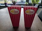 2 popcorn zakjes hard plastic nieuw, Ophalen, Nieuw