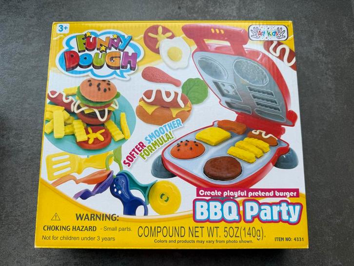 Nieuwe klei BBQ Party Set, Kinderen en Baby's, Speelgoed | Educatief en Creatief, Nieuw, Knutselen, Ophalen
