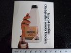 sticker texaco havoline olie bijvullen zonder knoeien oil, Verzamelen, Verzenden, Zo goed als nieuw, Merk
