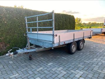 Hapert plateauwagen aanhanger 335x180cm 2000KG beschikbaar voor biedingen