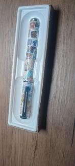 SHEAFFER Pen met Postzegelprint, Verzamelen, Pennenverzamelingen, Ophalen of Verzenden, Zo goed als nieuw, Vulpen, Overige merken
