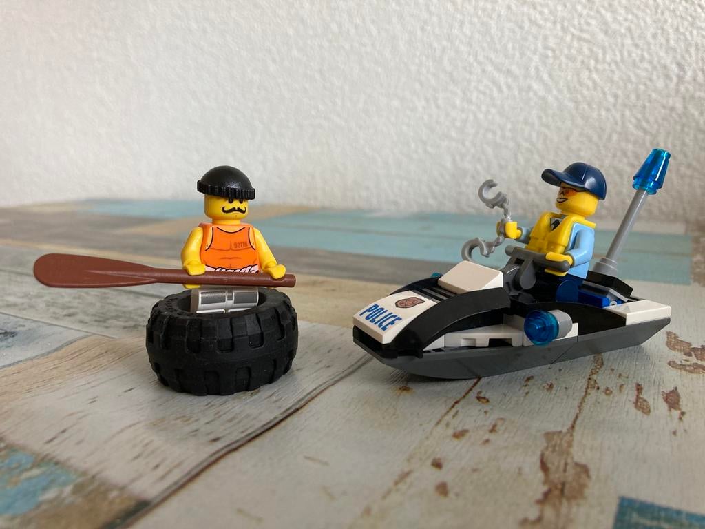 Lego City - Band ontsnapping - 60126 - compleet, Ophalen of Verzenden, Zo goed als nieuw