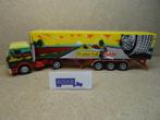 HERPA 1:87, MB-SK + OPLEGGER " FULDA-REIFFEN ", Zie Foto`s, Ophalen of Verzenden, Zo goed als nieuw, Bus of Vrachtwagen, Herpa