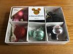Disney 6 Decoratie ballen voor in de kerstboom nieuw, Ophalen of Verzenden, Mickey Mouse, Nieuw, Beeldje of Figuurtje
