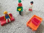 Vintage playmobil huis en tuin, Ophalen of Verzenden, Gebruikt
