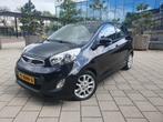 Kia Picanto 1.0 CVVT 5-DRS 2011 Zwart/LED/Airco/Apk 2026!!!, Auto's, Kia, Voorwielaandrijving, 400 kg, Origineel Nederlands, Handgeschakeld