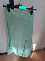 Mintgroen rok met split c&a 38/ groene lange rok met stippen, Maat 38/40 (M), Ophalen of Verzenden, Zo goed als nieuw, C&A