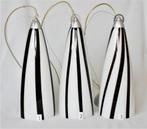 Zebra Hanglampen jaren '90, Minder dan 50 cm, Zo goed als nieuw, Ophalen, Glas