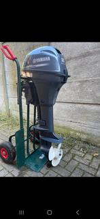 Yamaha High Trust 8 PK Langstaart – 2016 –, 5 tot 10 pk, Elektrische start, Ophalen of Verzenden, Zo goed als nieuw