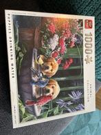 King Puzzel Puppies Drinking Water 1000 stukjes, Ophalen, 500 t/m 1500 stukjes, Gebruikt, Legpuzzel