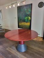 Arco uitschuifbare tafel, Huis en Inrichting, Ophalen, Gebruikt, Rond, 100 tot 150 cm