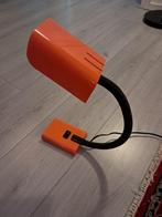 Te koop oranje vintage staand lampje, Huis en Inrichting, Lampen | Tafellampen, Ophalen, Minder dan 50 cm