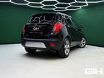 Opel Mokka 1.4 T Cosmo Automaat | Camera | Cruise | Navi, Zwart, Bruin, Leder en Stof, Bedrijf