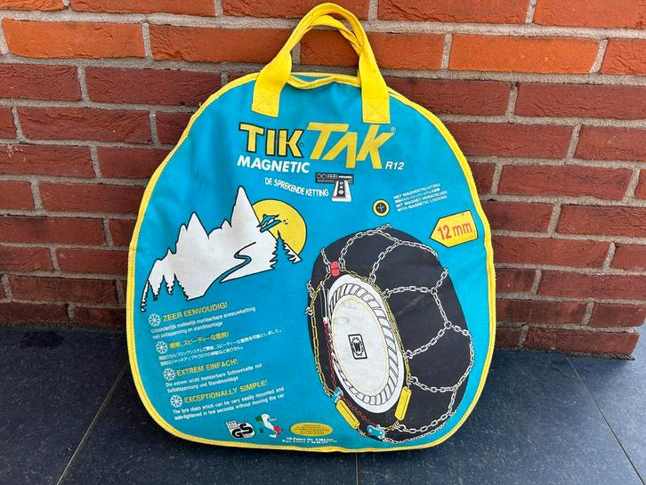 Zeer goede Sneeuwkettingen, Auto diversen, Sneeuwkettingen, Zo goed als nieuw, Ophalen