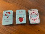 3x Zippo Valentinesday, Valentijn ️️ 1994, Ophalen of Verzenden, Nieuw, Aansteker