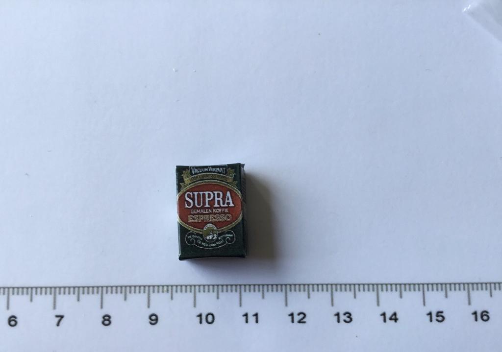 Poppenhuis miniaturen espresso 356, Ophalen of Verzenden, Nieuw, Poppenhuis